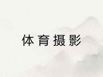 体育摄影 体育摄影