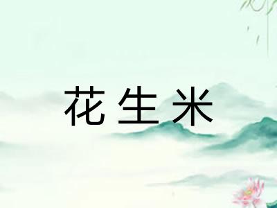 花生米 花生米