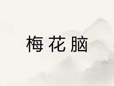 梅花脑 梅花脑