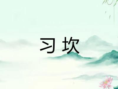习坎 习坎