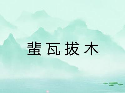 蜚瓦拔木 蜚瓦拔木