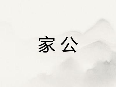家公