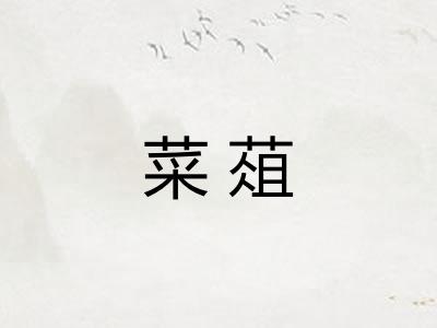 菜葅