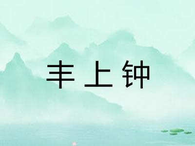 丰上钟 丰上钟