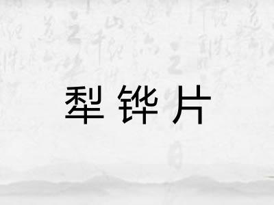 犁铧片 犁铧片