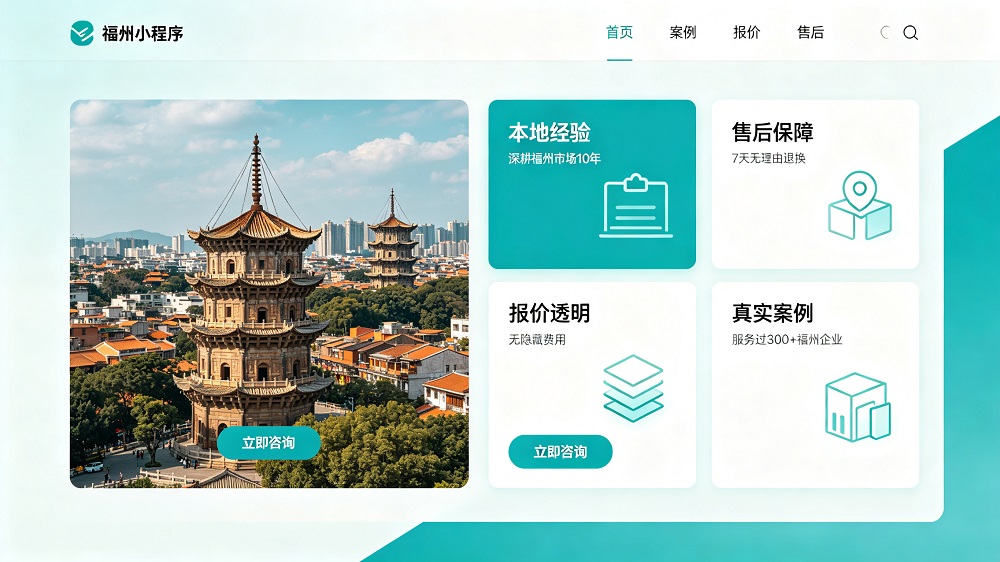 福州小程序开发:本地商家数字化标配,选型与落地指南