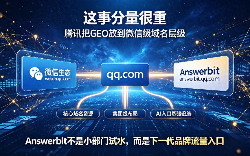 腾讯重磅入局GEO,实体老板别再观望!AI新流量基建窗口期正在收紧